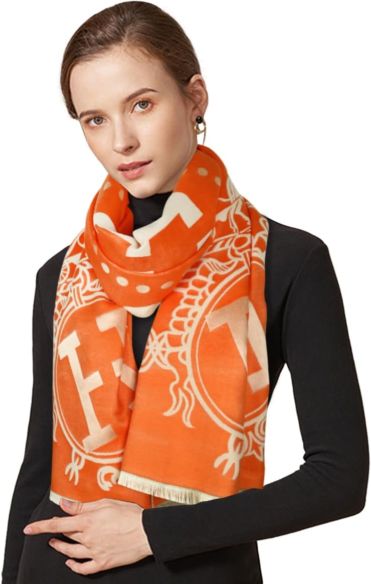 EXTREE Scarfs for Women Pashmina Silky Shawl Wrap for Evening Dressing Blanket Open Front Poncho Cape - Image 2